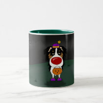 Pastor australiano Halloween tazas