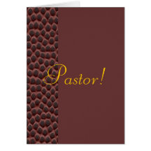 Pastor Felicitaciones