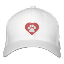 Pata adaptable en gorras del corazón gorras bordadas