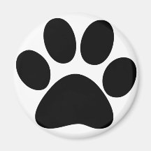 Pata animal imán de frigorífico