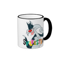 Pata de Sylvester para arriba Tazas