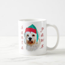 Patas de Dandie Dinmont Terrier Santa Taza