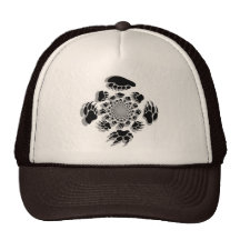 Patas de oso gorro de camionero