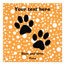 Patas Invitación Personalizada