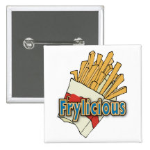 Patatas fritas/fritadas deliciosas del ~ de Frylic Pin
