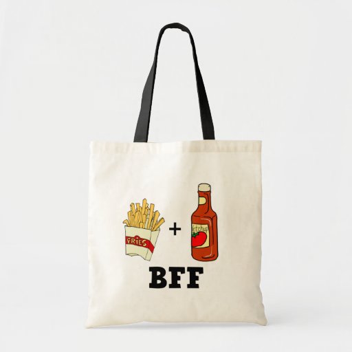 Patatas fritas y salsa de tomate BFF Bolsas