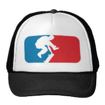 Patinador de la primera división gorras