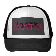 Patinador pintado sobre perdedor gorro