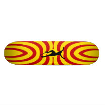 PATINADOR RETRO ROJO Y AMARILLO