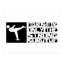 Patinaje artístico sobrevive tarjeta postal