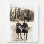 Patinaje de hielo de 1925 novias tapetes de ratón
