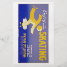 Patinaje de WPA Tarjetas Informativas