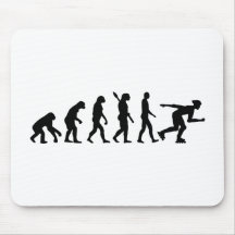 Patinaje en línea de la evolución tapetes de ratones