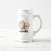 Patinaje guarro rosado taza de café
