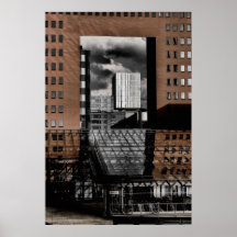 Patio, Rotterdam Poster