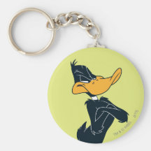 Pato de Daffy con los brazos cruzados Llaveros Personalizados
