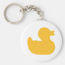 Pato de goma llaveros