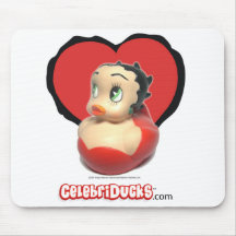 Pato de goma Mousepad de Betty Boop Tapete De Raton