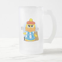 Pato del golf tazas de café
