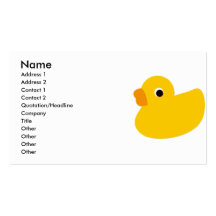 Pato Tarjeta De Visita