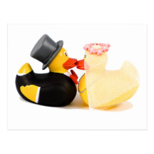 Patos 1 del boda postales