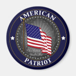 Patriota americano imán de frigorifico