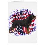 Patriota de Rottweiler Tarjetas