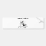 Patriota Persa-Americano Etiqueta De Parachoque