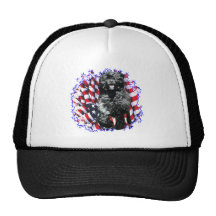 Patriota portugués del perro de agua gorras de camionero