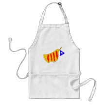 Patriótica de Cataluña, llibertat de Catalunya Delantales