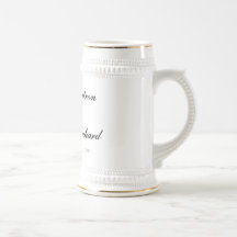Patrón orgulloso de la jarra de cerveza del imperi taza de café
