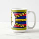 Patrulla de la carretera taza de café