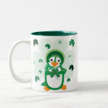 Patsy y taza del pingüino de Patrick