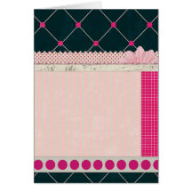 PATT BLANCO SCRAPBOOKING DE LOS ROSAS NEGROS FEMEN TARJETÓN