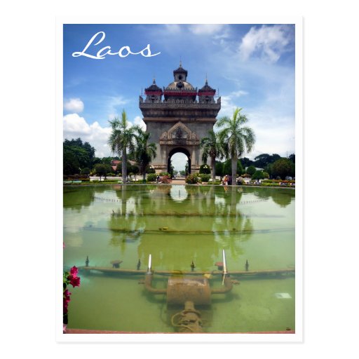 patuxai Vientián Postales