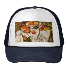 Paul Cézanne - manzanas y naranjas Gorras De Camionero
