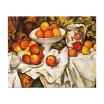 Paul Cézanne - manzanas y naranjas Impresiones En Lona
