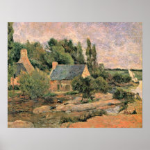 Paul Gauguin - lavanderas en Pont-Aven Impresiones
