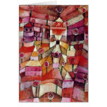 Paul Klee - rosaleda Tarjetas