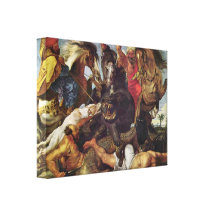 Paul Rubens - caza Impresión En Lona