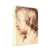 Paul Rubens - hijo Albert Impresión En Lona Estirada