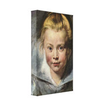 Paul Rubens - retrato de Clara Serena Rubens Impresión En Lona