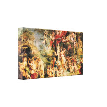 Paul Rubens - Venusfest Impresiones En Lona Estiradas