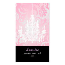 Pavo de PixDezines+fuentes blancas de chandelier/D Tarjetas Personales