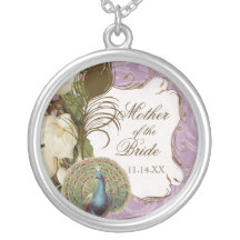 Pavo real del vintage y madre de las aguafuertes d joyeria
