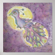 Pavo real posters