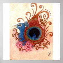 pavo real posters
