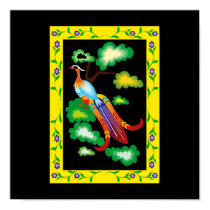 Pavo real posters