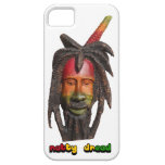 Pavor elegante Rastaman con Dreadlocks iPhone 5 Carcasas