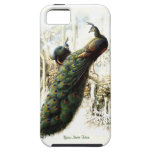 Pavos reales de reclinación - personalizar iPhone 5 Case-Mate fundas